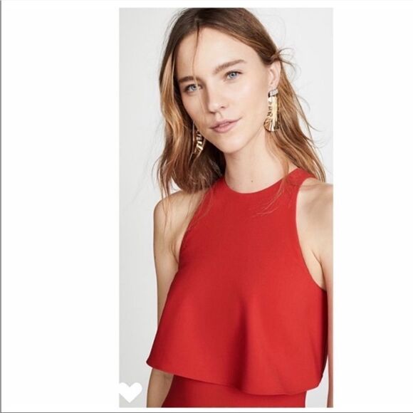 Likely Shayna Midi Dress Scarlet 6 - Picture 2 of 8